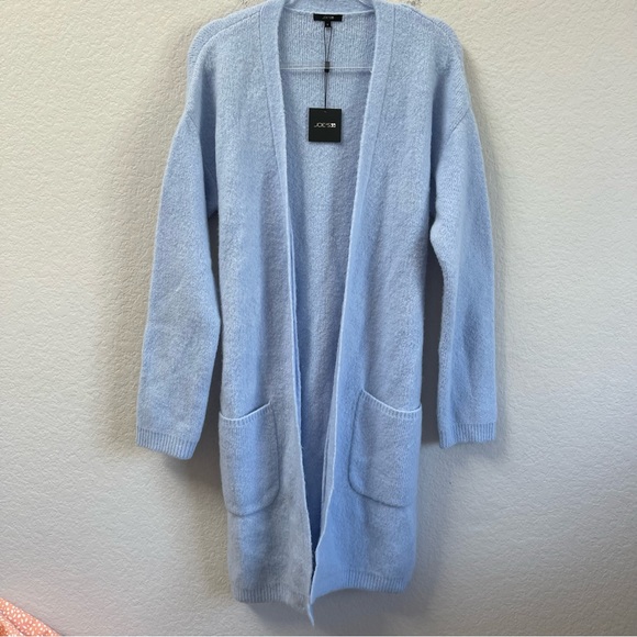 Joe's Jeans Solange Open Cardigan Blue Size Small - Picture 2 of 6